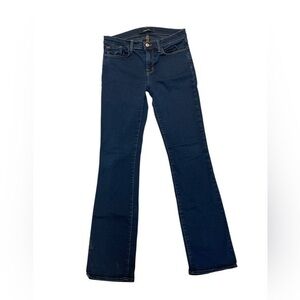 J Brand Brooke Aura Straight Leg Dark Jeans